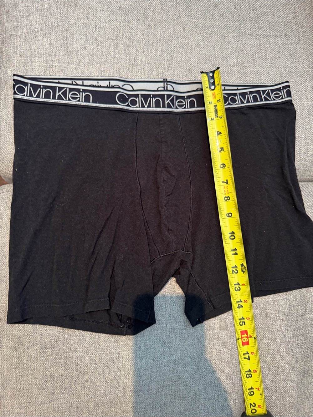Calvin Klein Black Boxer Briefs with Logo Waistband